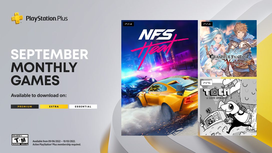 Toem y NFS Heat: qué esperar de PlayStation Plus en septiembre Toem y NFS Heat: qué esperar de PlayStation Plus en septiembre