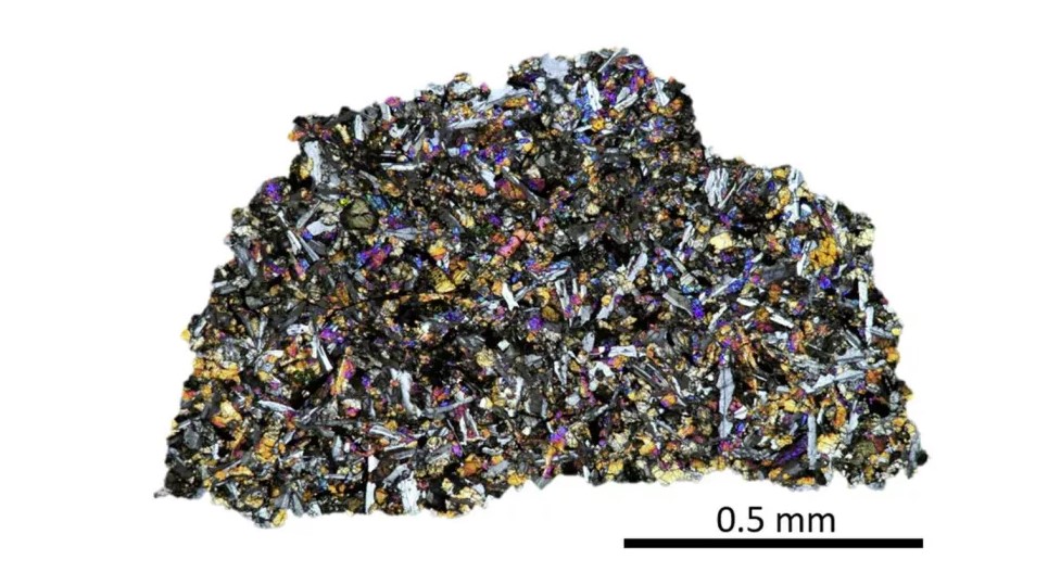 Se encuentran rastros de gases terrestres en meteoritos lunares de la Antártida