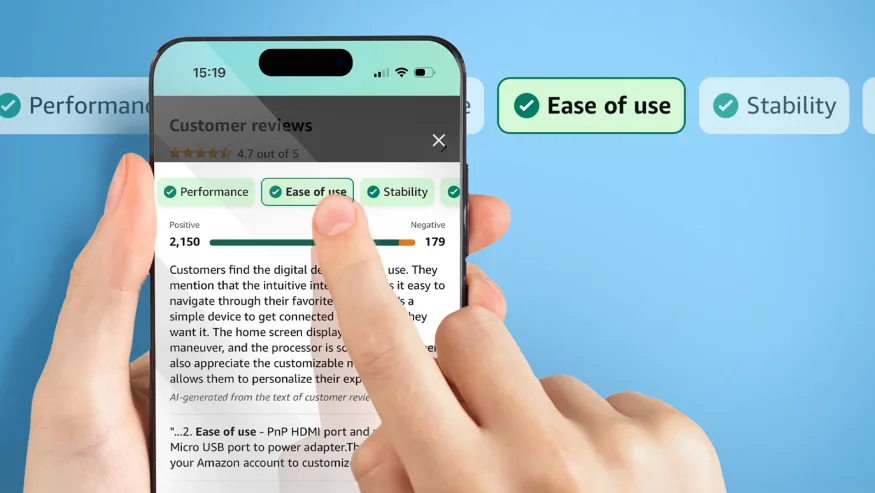 Amazon ha introducido anotaciones generadas por inteligencia artificial para las reseñas de productos Amazon ha introducido anotaciones generadas por inteligencia artificial para las reseñas de productos