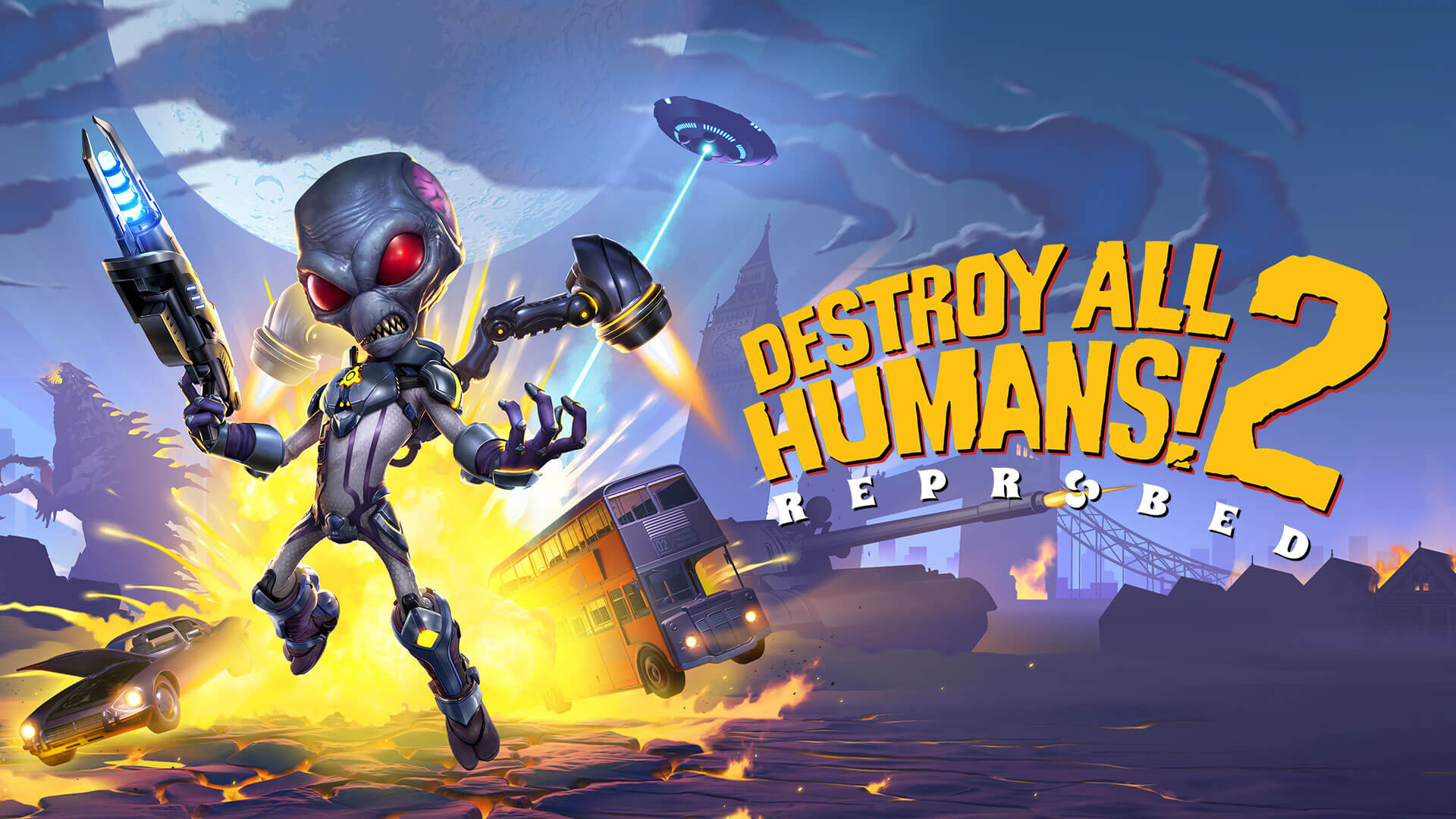 ¡Tráiler cooperativo en Destroy All Humans! 2: Reprobado ¡Tráiler cooperativo en Destroy All Humans! 2: Reprobado