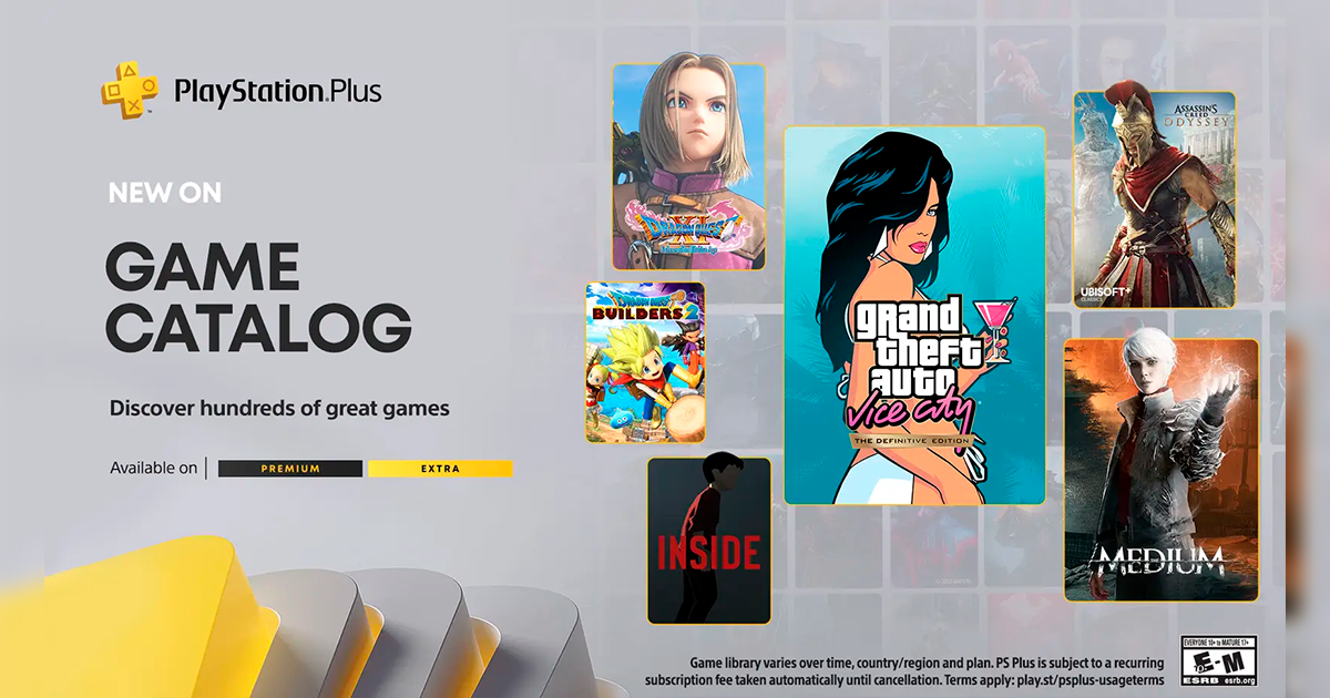 PlayStation añadirá nuevos juegos a las bibliotecas Extra y Deluxe el 18 de octubre: Inside, The Medium, Assassin's Creed y más PlayStation añadirá nuevos juegos a las bibliotecas Extra y Deluxe el 18 de octubre: Inside, The Medium, Assassin's Creed y más