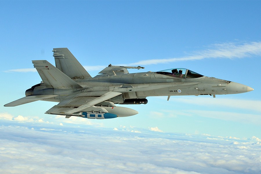 Finlandia estudia suministrar a Ucrania cazabombarderos F/A-18 Hornet Finlandia estudia suministrar a Ucrania cazabombarderos F/A-18 Hornet