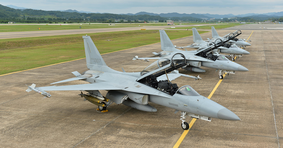 Corea del Sur creará un nuevo avión de combate F-50 para sustituir a los anticuados Sukhoi y MiG