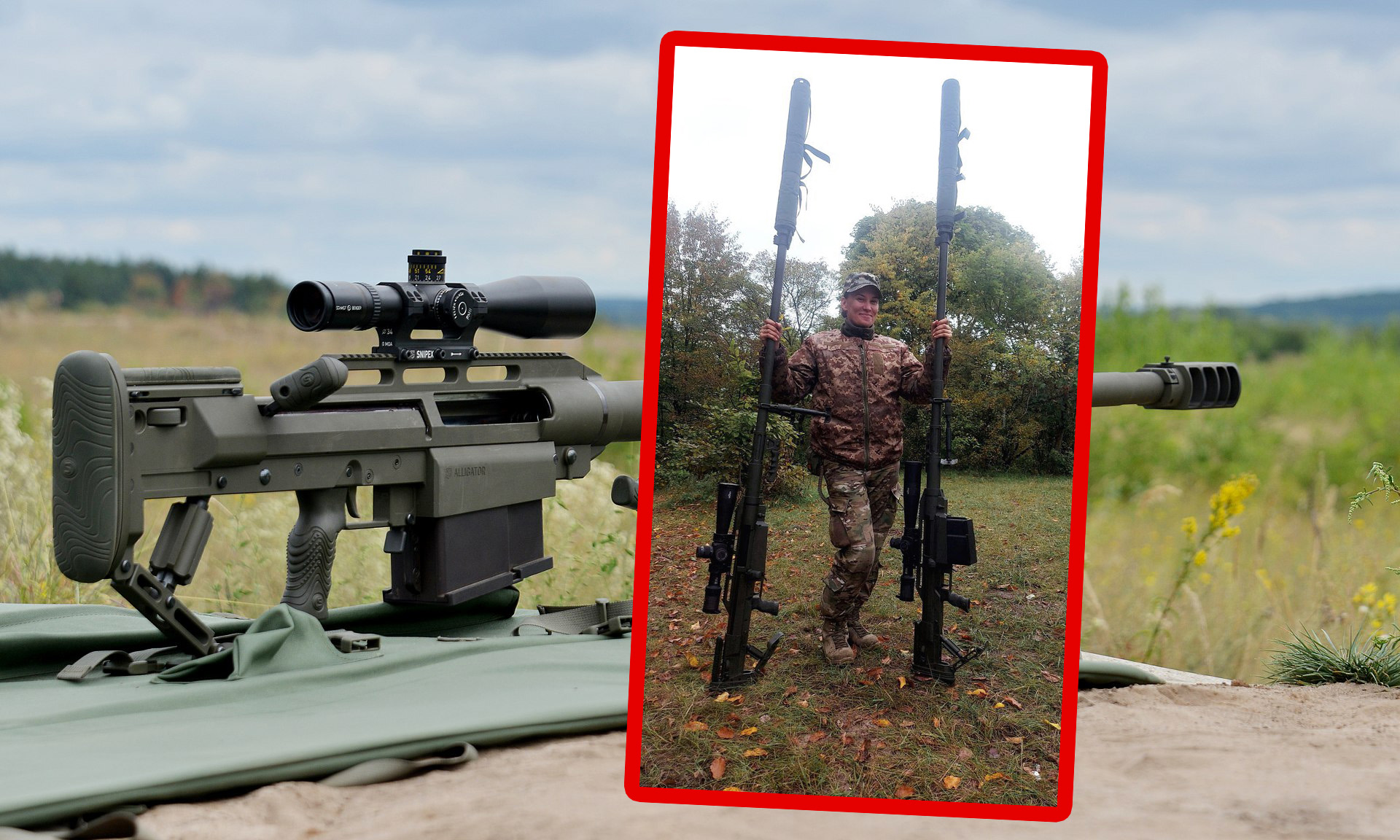 Las Fuerzas Armadas ucranianas mostraron el disparo a un tanque con un rifle ucraniano Snipex Alligator desde una distancia de 2050 metros Las Fuerzas Armadas ucranianas mostraron el disparo a un tanque con un rifle ucraniano Snipex Alligator desde una distancia de 2050 metros