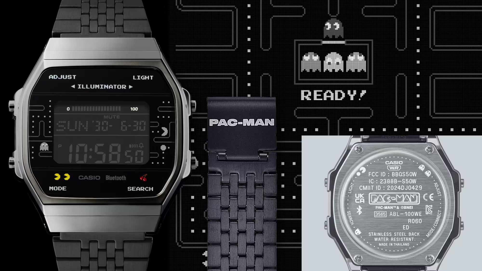 Casio presenta oficialmente en EE.UU. el reloj ABL-100WEPC-1B estilo Pac-Man con Bluetooth y rastreador de pasos Casio presenta oficialmente en EE.UU. el reloj ABL-100WEPC-1B estilo Pac-Man con Bluetooth y rastreador de pasos