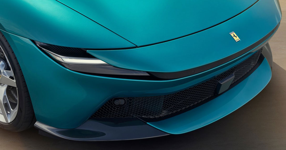 Ferrari ha desarrollado un sistema de auto-frenado para proteger el splitter de los bordillos