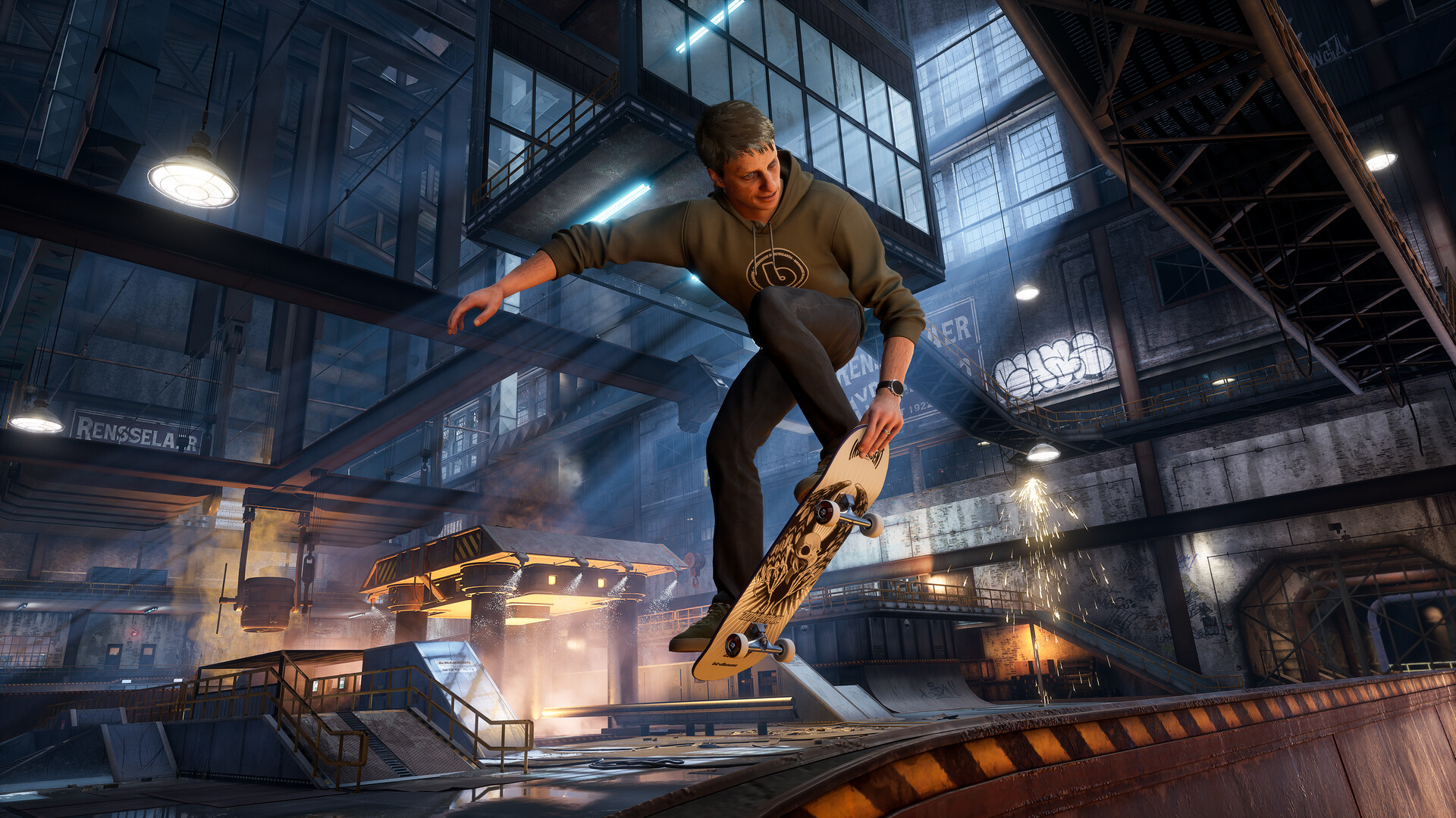 Se han filtrado los gráficos de una misteriosa entrega del universo Tony Hawk. Filtrado: Echa un vistazo a una captura de pantalla del aún no anunciado Tony Hawk's Pro Skater 3+4.