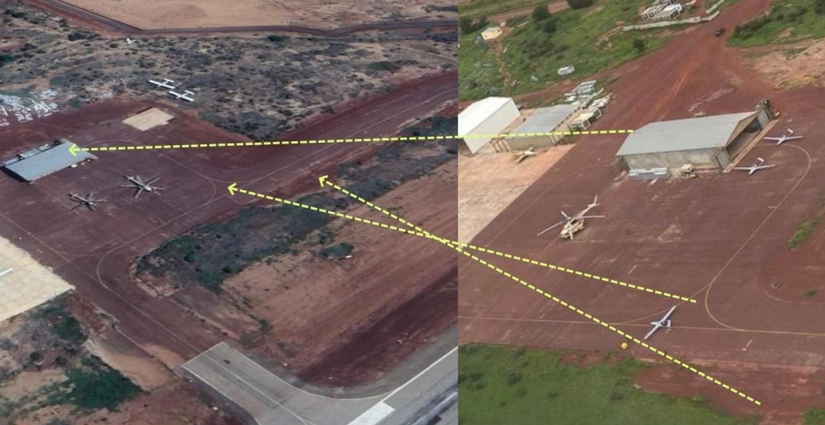 Avistamiento de drones de ataque turcos Bayraktar TB2 en la base militar mercenaria rusa Wagner en Malí Avistamiento de drones de ataque turcos Bayraktar TB2 en la base militar mercenaria rusa Wagner en Malí