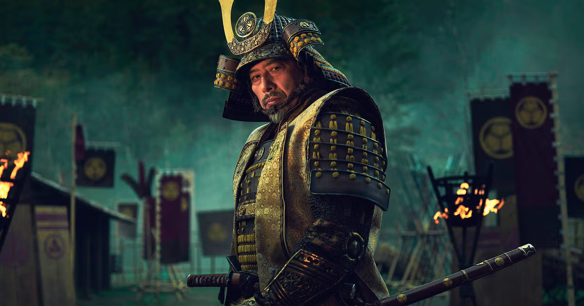 Vamos al Japón feudal: Impresionante estandarte para la serie Shogun