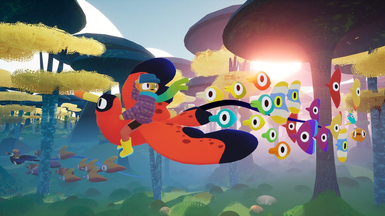 Annapurna Interactive anuncia Flock, un juego cooperativo sobre la recolección de criaturas voladoras y la comunicación con los amigos. Annapurna Interactive anuncia Flock, un juego cooperativo sobre la recolección de criaturas voladoras y la comunicación con los amigos.
