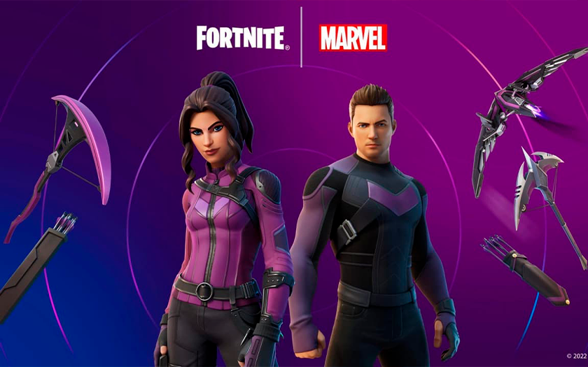 Máscaras y armas de los héroes de la serie Marvel Hawkeye aparecieron en Fortnite: esto no agregará precisión, pero quién sabe Máscaras y armas de los héroes de la serie Marvel Hawkeye aparecieron en Fortnite: esto no agregará precisión, pero quién sabe