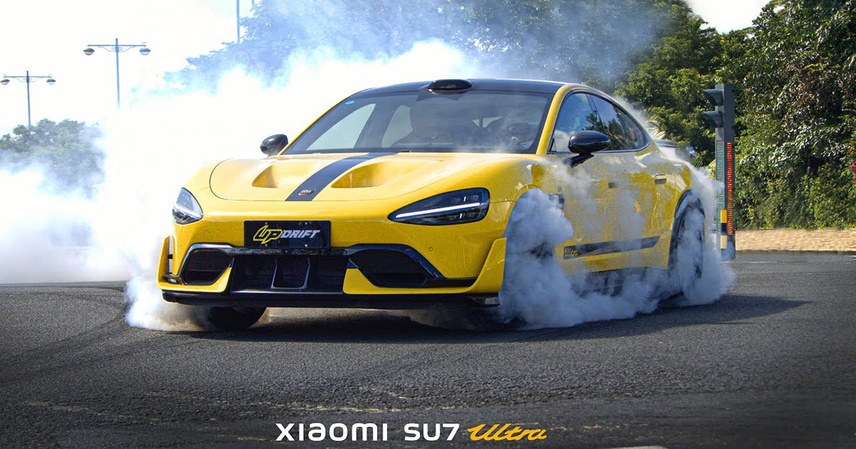 Dispositivo en la pista: Xiaomi SU7 Ultra sobrevivió a una carrera de derrapes Xiaomi SU7 Ultra: prueba de pista audaz