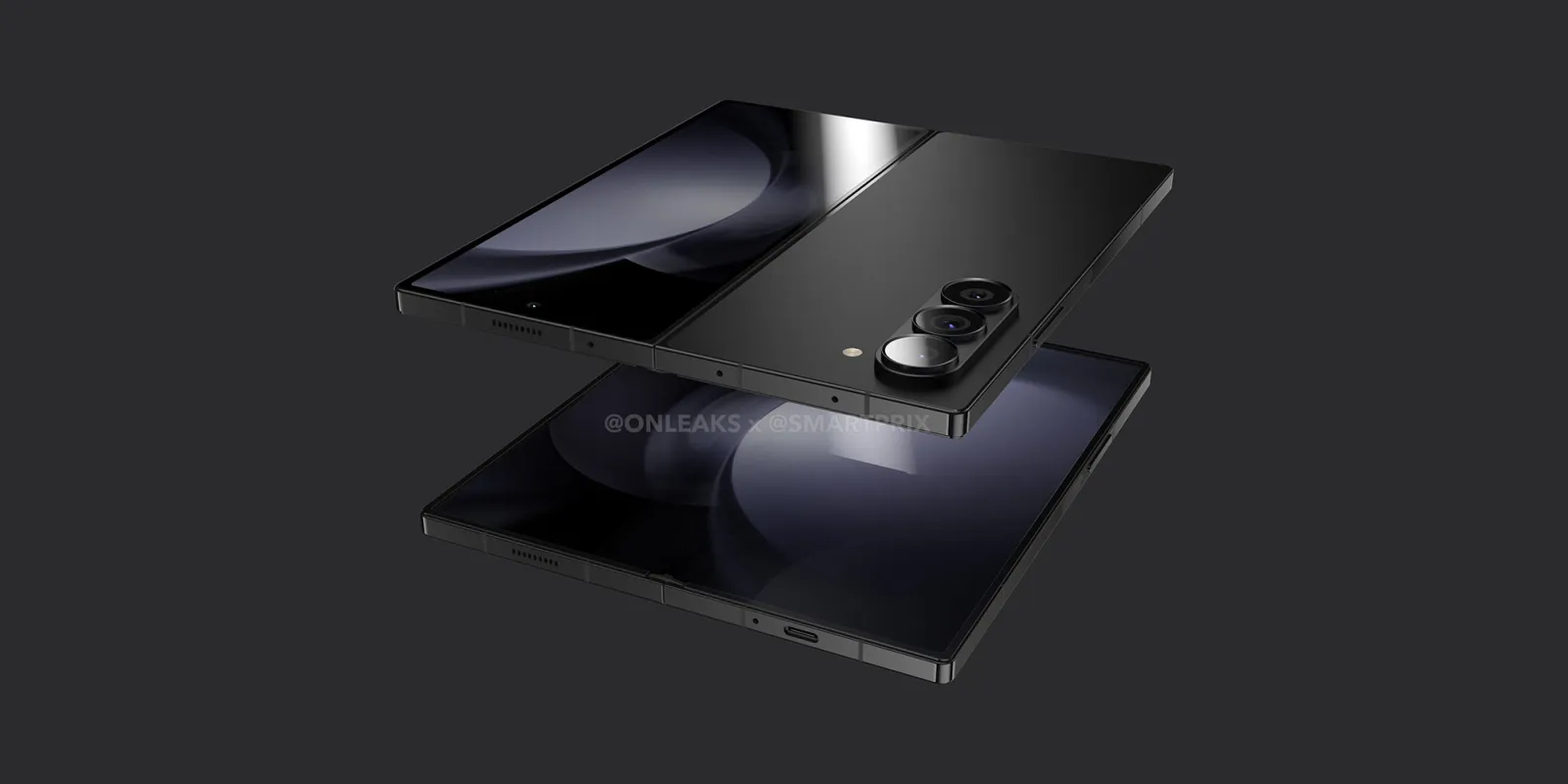 La maqueta del Samsung Galaxy Fold 6 muestra un diseño angular similar a los modelos Galaxy S Ultra y Galaxy Note La maqueta del Samsung Galaxy Fold 6 muestra un diseño angular similar a los modelos Galaxy S Ultra y Galaxy Note