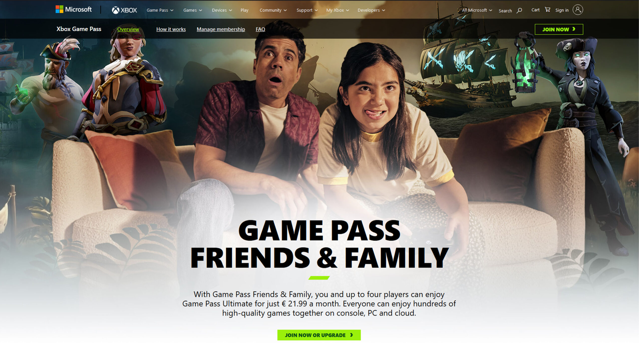 Microsoft ha anunciado el cierre de la función Friends & Family de Xbox Game Pass en los países en los que se lanzó previamente para pruebas Microsoft ha anunciado el cierre de la función Friends & Family de Xbox Game Pass en los países en los que se lanzó previamente para pruebas