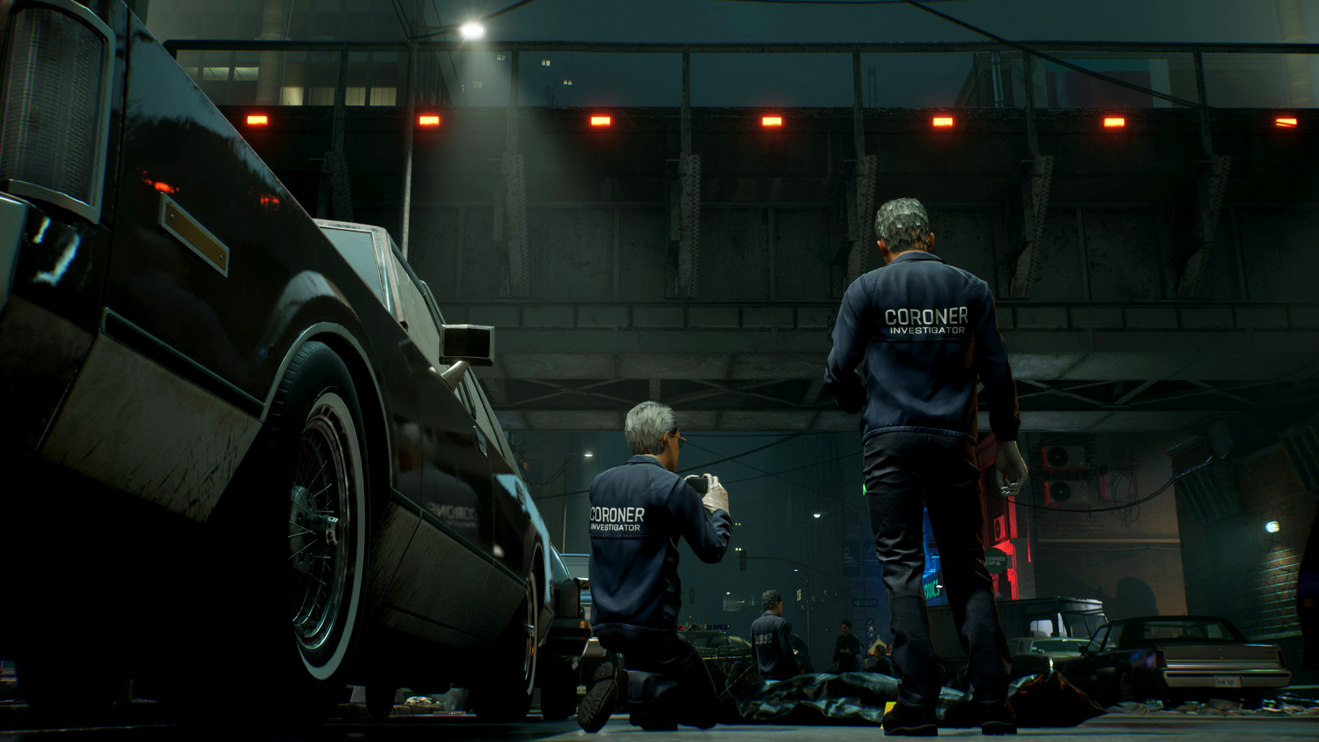 Vibraciones de Cyberpunk 2077 en el tráiler de juego de RoboCop: Rogue City