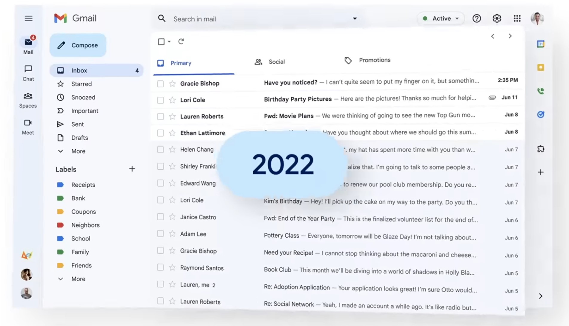 El rediseño de la web de Gmail se está extendiendo a todo el mundo El rediseño de la web de Gmail se está extendiendo a todo el mundo