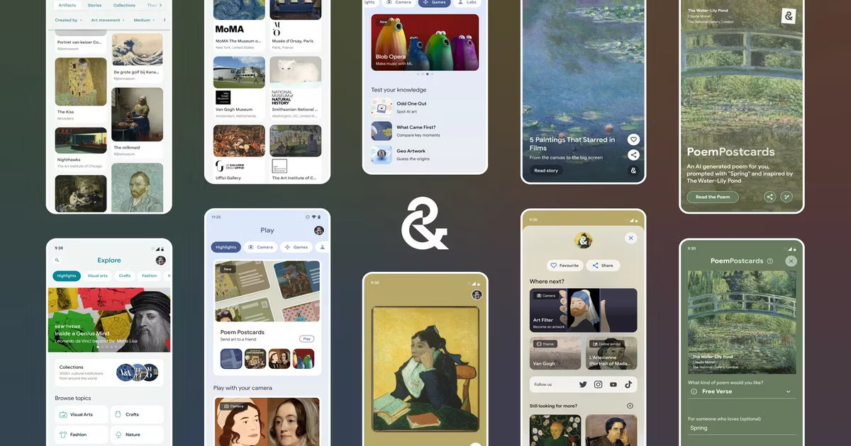 Google Arts & Culture introduce un tema oscuro para los usuarios