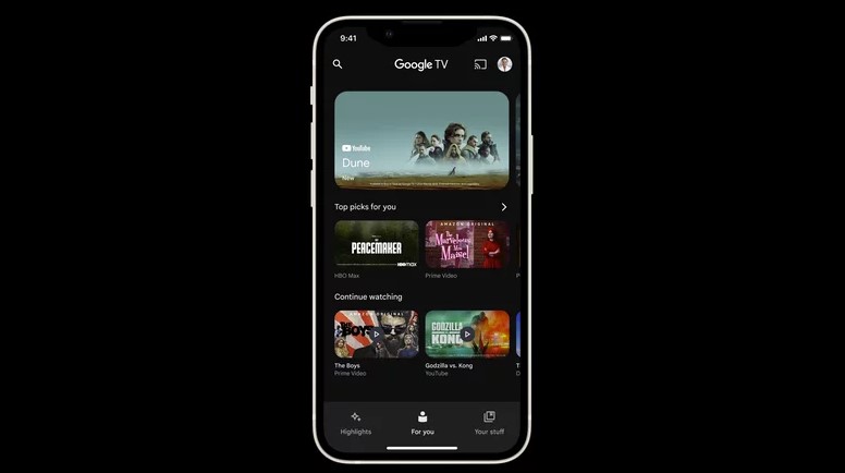 Google lanza la aplicación Google TV para iOS Google lanza la aplicación Google TV para iOS