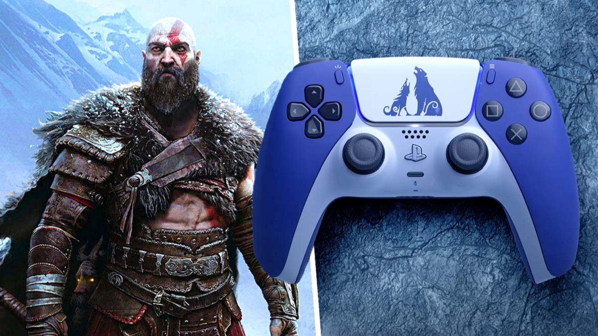Una tienda del Reino Unido ha abierto una pre-orden para el gamepad Dualsense, con el estilo de God of War Ragnarok Una tienda del Reino Unido ha abierto una pre-orden para el gamepad Dualsense, con el estilo de God of War Ragnarok