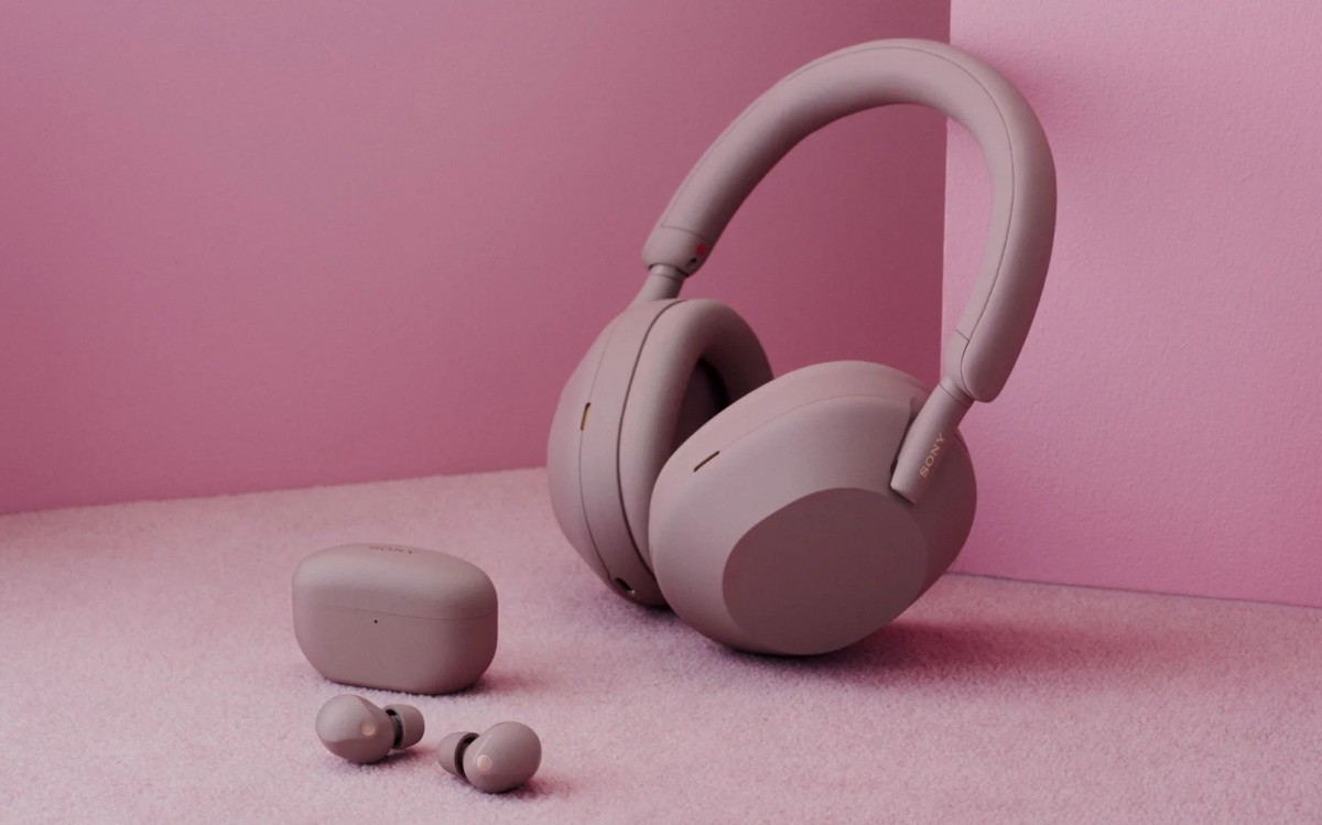 Los auriculares Sony WH-1000XM5 y WF-1000XM5 tienen versión rosa Los auriculares Sony WH-1000XM5 y WF-1000XM5 tienen versión rosa