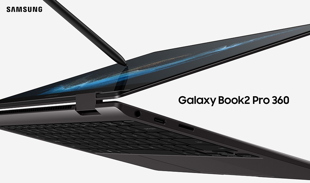 Samsung presentó el portátil Galaxy Book2 Pro 360 con procesador Snapdragon 8cx Gen 3 por 1500 dólares
