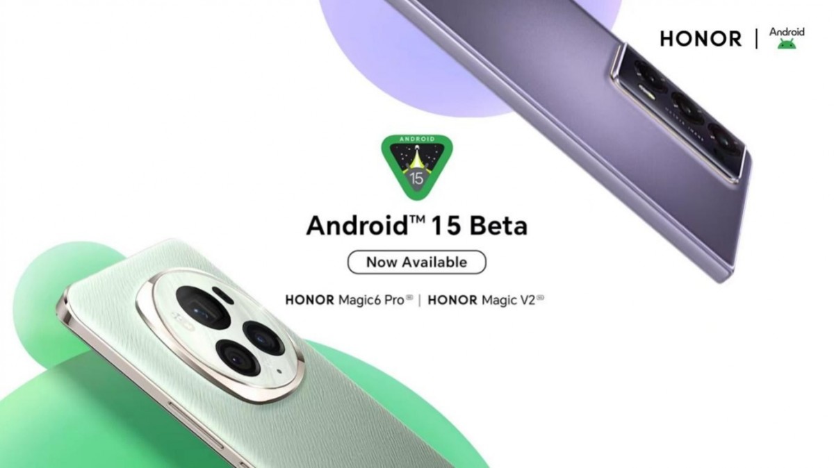 Honor lanza pruebas beta de Android 15 en Magic6 Pro y Magic V2 Honor lanza pruebas beta de Android 15 en Magic6 Pro y Magic V2