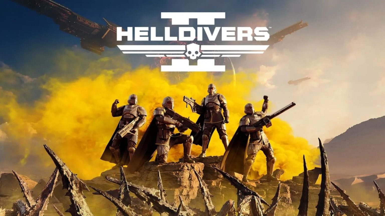 Helldivers II: póster del nuevo juego cooperativo