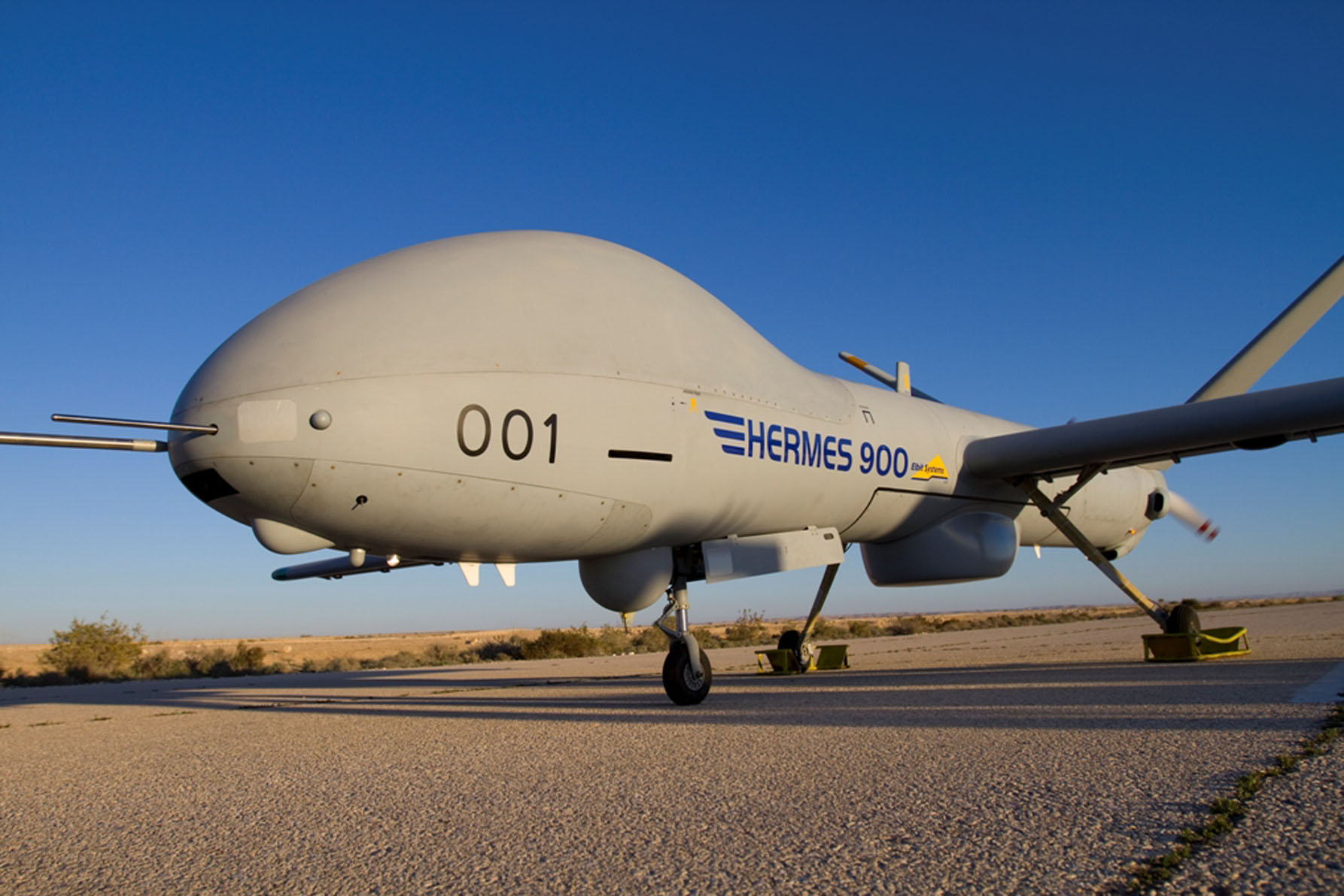 Suiza muestra por primera vez aviones no tripulados Hermes 900 Starliner que pueden ser equipados con misiles aire-tierra Suiza muestra por primera vez aviones no tripulados Hermes 900 Starliner que pueden ser equipados con misiles aire-tierra