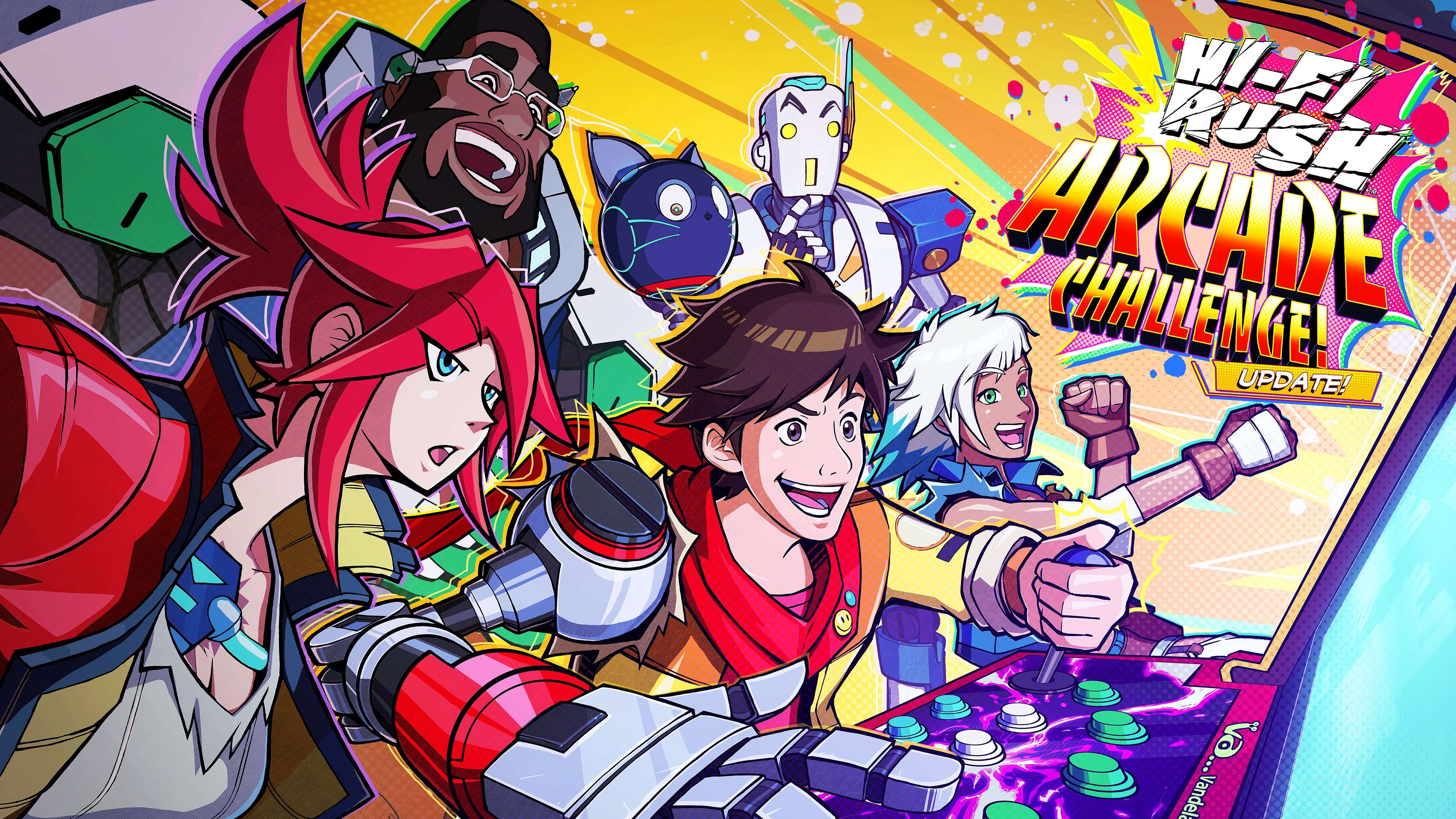 ¡Se ha publicado una actualización del juego de plataformas y lucha Hi-Fi Rush, que añade dos nuevos modos: "BPM Rush" y "Power Up! Tower Up!" ¡Se ha publicado una actualización del juego de plataformas y lucha Hi-Fi Rush, que añade dos nuevos modos: "BPM Rush" y "Power Up! Tower Up!"
