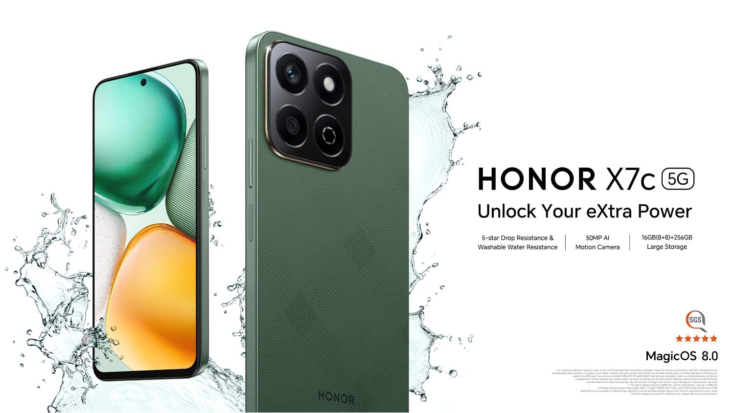 Descubre el Honor X7c: Potencia 5G se encuentra con un diseño elegante