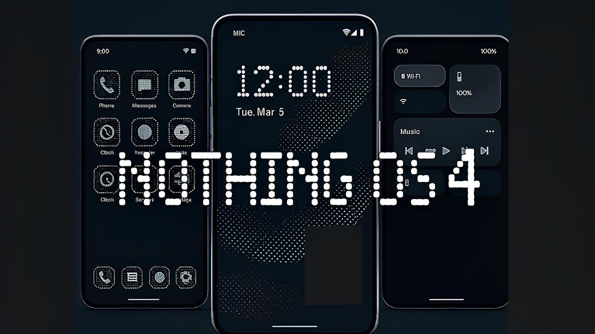 Póster de Nothing OS 4.0: Evolución de la interfaz del futuro