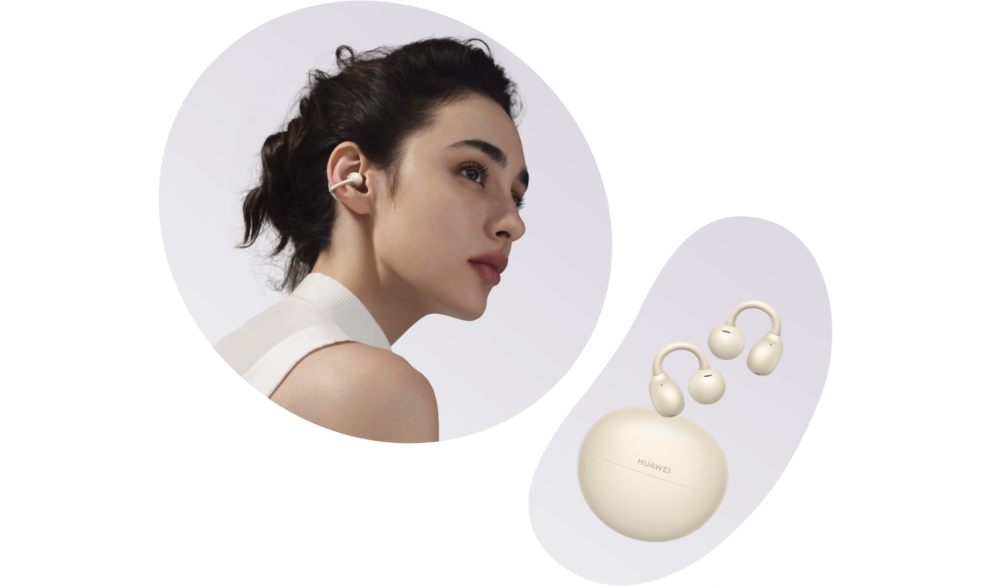 Huawei presenta una nueva versión de FreeClip en color beige Huawei presenta una nueva versión de FreeClip en color beige
