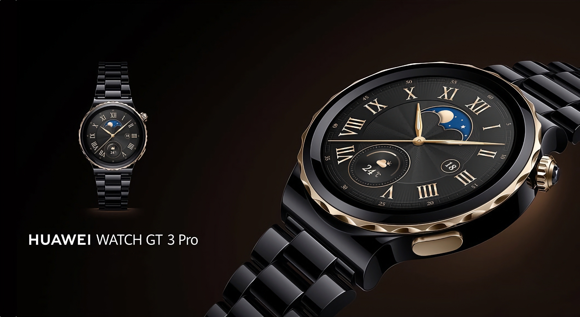 Huawei presentó una versión especial del smartwatch Watch GT 3 Pro con carcasa de cerámica negra Huawei presentó una versión especial del smartwatch Watch GT 3 Pro con carcasa de cerámica negra