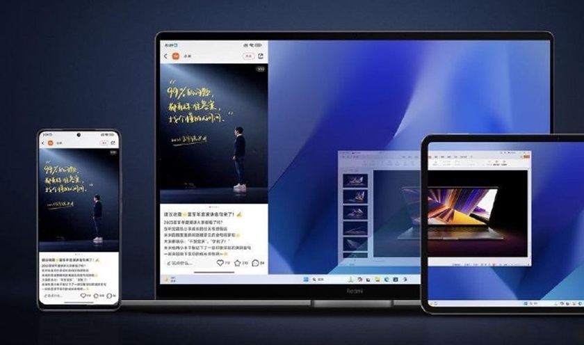 Xiaomi ha revelado las posibilidades de compartir los smartphones Redmi K70 y los portátiles Redmi Book 2024 con HyperOS Xiaomi ha revelado las posibilidades de compartir los smartphones Redmi K70 y los portátiles Redmi Book 2024 con HyperOS