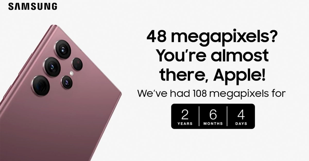 Samsung sigue trolleando a Apple y la "innovación" del nuevo iPhone 14 Samsung sigue trolleando a Apple y la "innovación" del nuevo iPhone 14