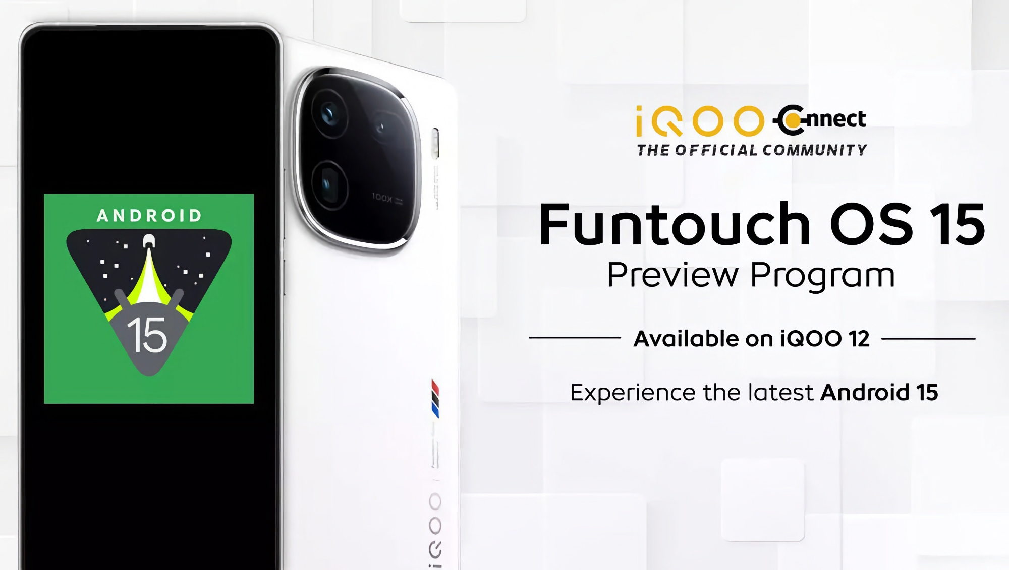 El iQOO 12 y vivo X100 Pro recibirán pronto Android 15 beta con Funtouch OS 15 a bordo El iQOO 12 y vivo X100 Pro recibirán pronto Android 15 beta con Funtouch OS 15 a bordo