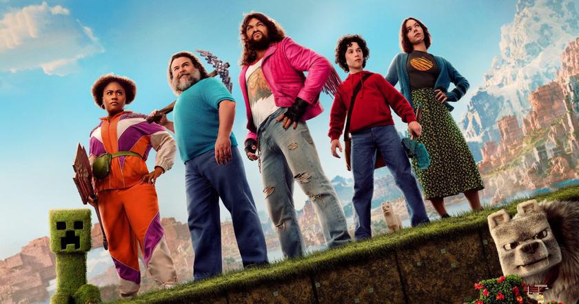 Un mundo tridimensional conquista las pantallas de cine: El banner de la película de Minecraft impresiona con detalles Una erupción de creatividad: Primer vistazo al banner de la película de Minecraft
