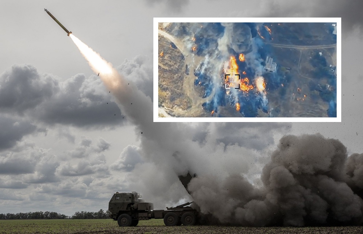 HIMARS destruyó un depósito ruso con munición y misiles antitanque AT-16 Scallion para helicópteros de ataque Ka-52 HIMARS destruyó un depósito ruso con munición y misiles antitanque AT-16 Scallion para helicópteros de ataque Ka-52