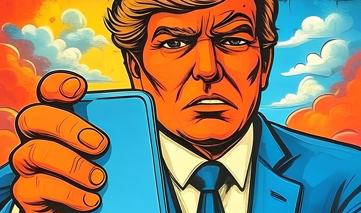 Teléfono inteligente al mando: la era digital de Trump Cómo el teléfono inteligente de Trump está liderando las batallas políticas