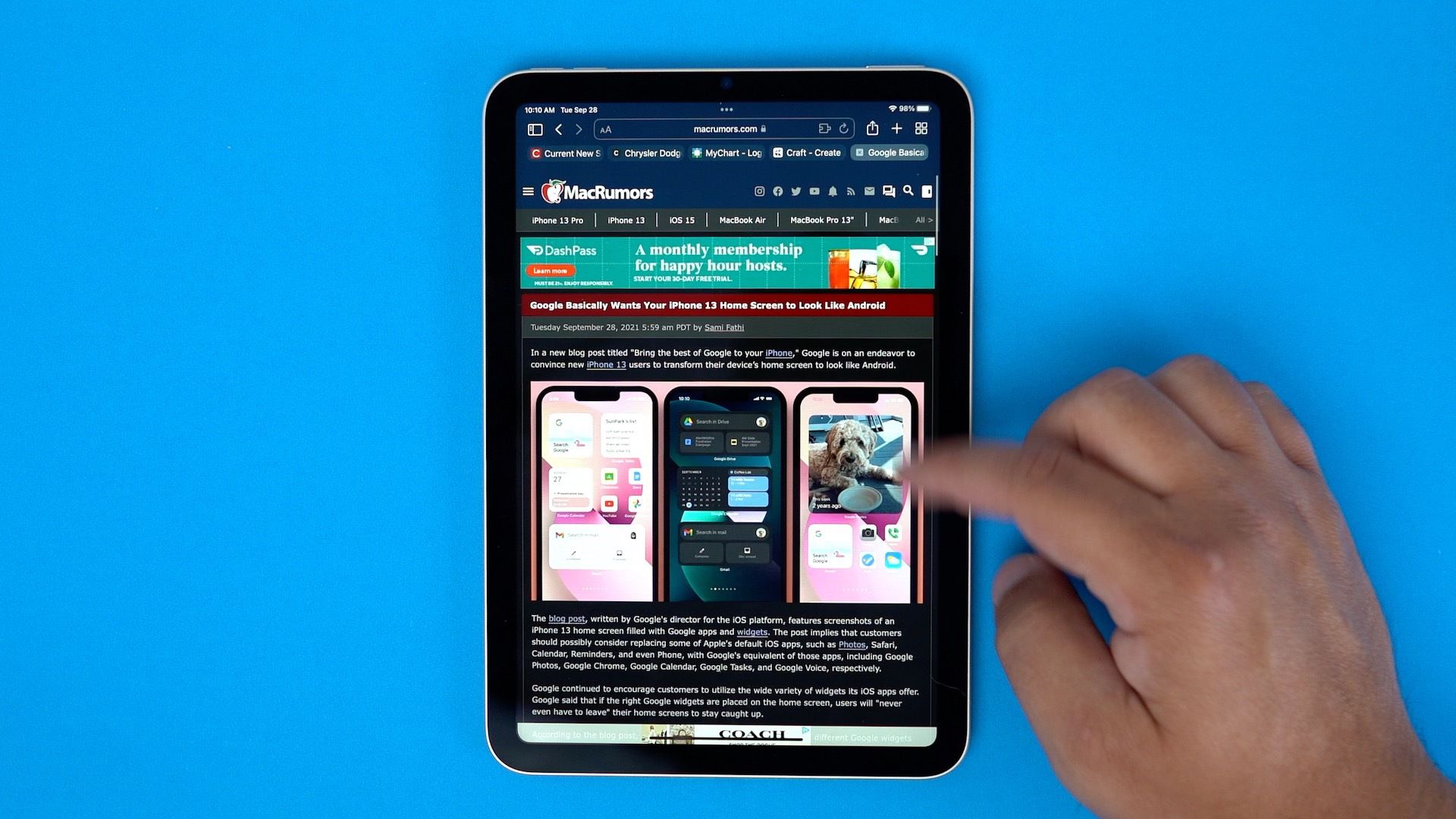 Rumores: el próximo iPad Mini tendrá una pantalla ProMotion de 120 Hz y perderá el efecto gelatina