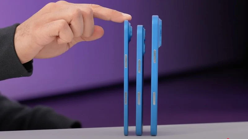 Resultados de filtraciones: cómo se verá el iPhone 17 Air según un blogger Primera mirada al iPhone 17 Air: el blogger muestra los últimos diseños