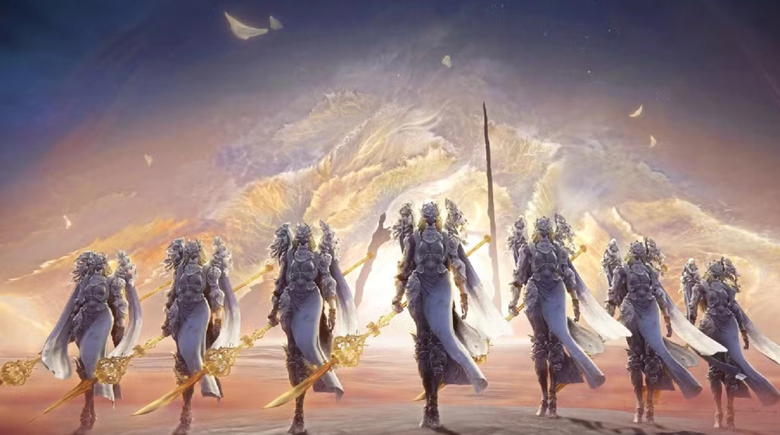 Una nueva era de Elden Ring: Nightreign trae el arte Los Huecos Desolados