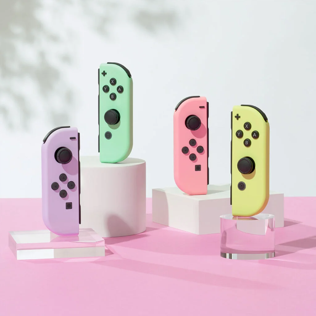 Nintendo presenta nuevos juegos de mandos Joy-Con en colores pastel