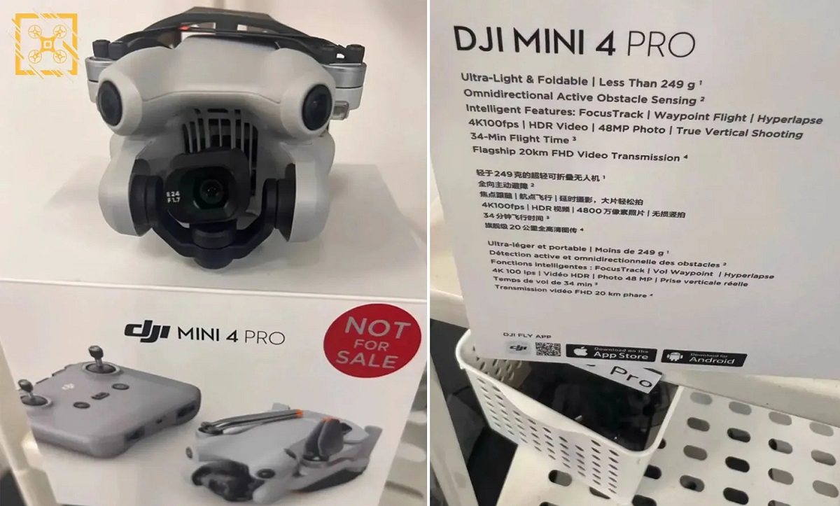 Cámara 4K con 100 FPS, 249 g de peso y 34 minutos de vuelo desde 799 euros - Ya está disponible el precio de DJI Mini 4 Pro en Europa