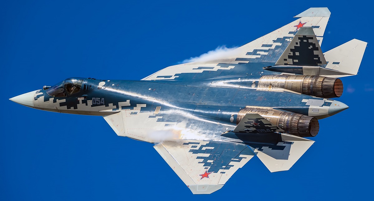 Las Fuerzas Aéreas y Espaciales rusas habrían recibido un nuevo lote de cazas de quinta generación Su-57 sin modernizar Las Fuerzas Aéreas y Espaciales rusas habrían recibido un nuevo lote de cazas de quinta generación Su-57 sin modernizar
