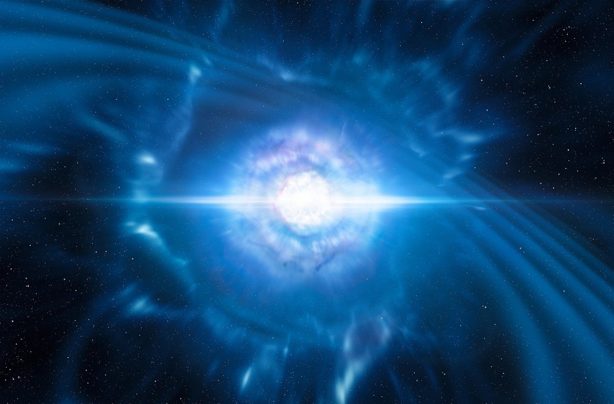 Los científicos han grabado por primera vez un estallido de radio durante la transformación de una estrella de neutrones masiva en un agujero negro. Los científicos han grabado por primera vez un estallido de radio durante la transformación de una estrella de neutrones masiva en un agujero negro.