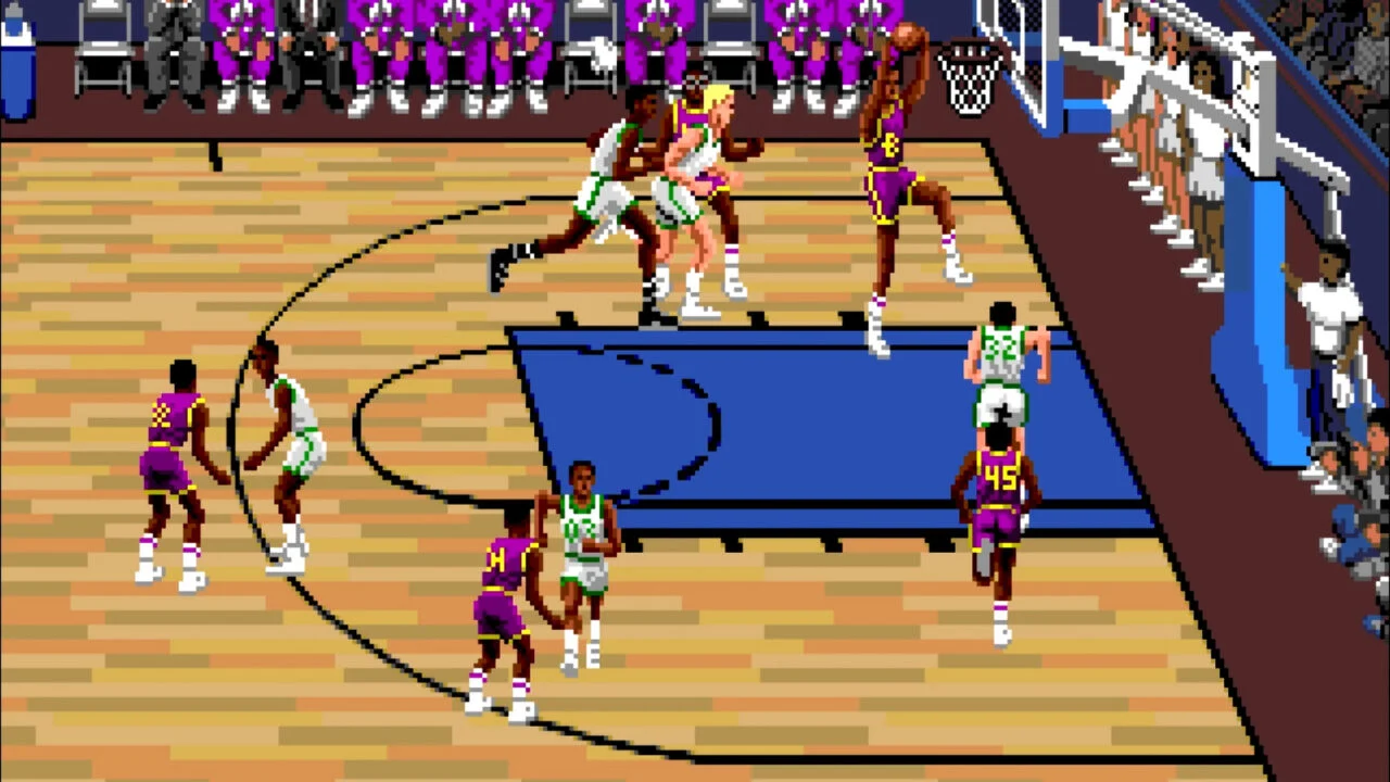 Hace poco se vendió por 10.000 dólares una copia de la versión PAL del Sega Genesis Lakers vs Celtics NTSC. Hace poco se vendió por 10.000 dólares una copia de la versión PAL del Sega Genesis Lakers vs Celtics NTSC.