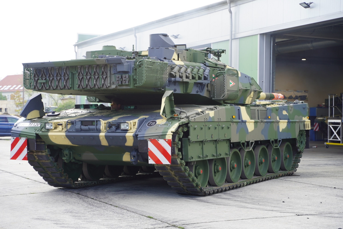 Para sustituir a los tanques soviéticos: Hungría ya ha recibido 24 Leopard 2A7HU Para sustituir a los tanques soviéticos: Hungría ya ha recibido 24 Leopard 2A7HU