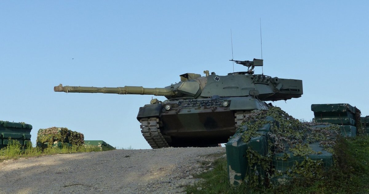 Ucrania tiene en servicio un centenar de carros Leopard 1