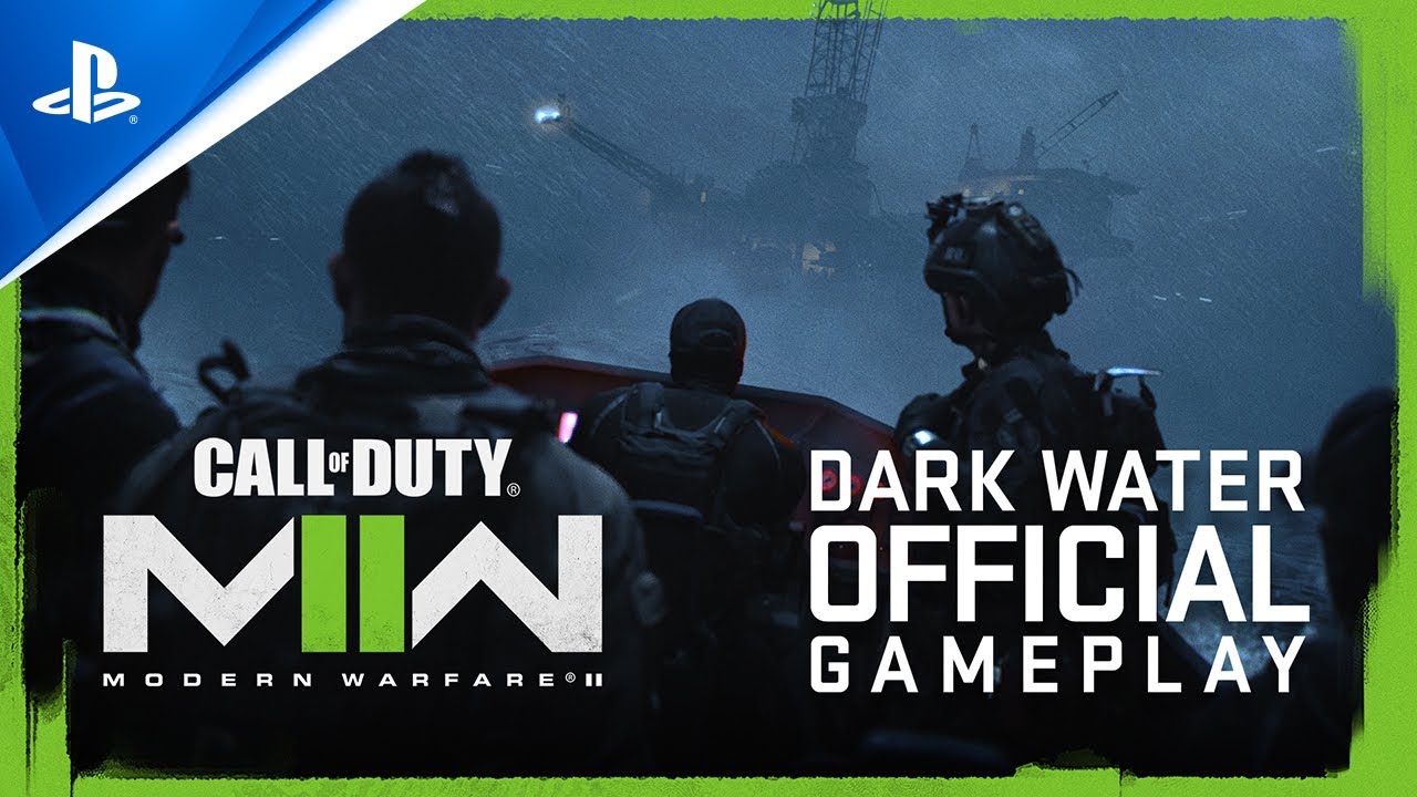 Operation Dark Water es un juego de Call of Duty: Modern Warfare 2 de ocho minutos Operation Dark Water es un juego de Call of Duty: Modern Warfare 2 de ocho minutos